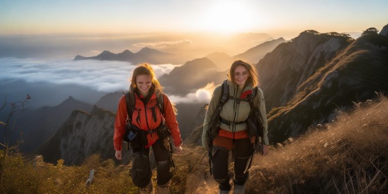 两女子3万请24陪爬者登泰山 最小19岁最大26岁