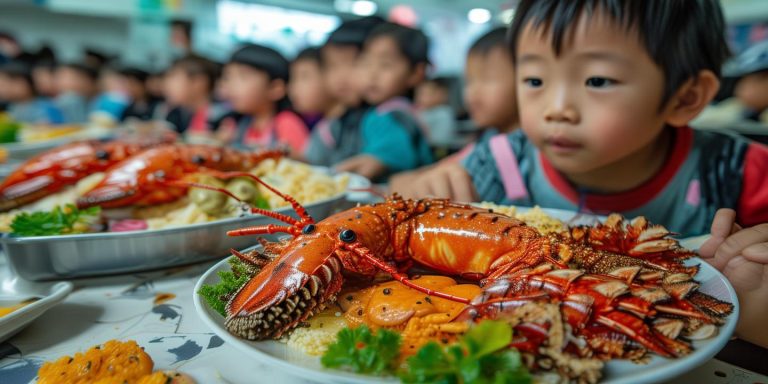 河南20元幼儿园餐费揭秘龙虾鲍鱼奥秘