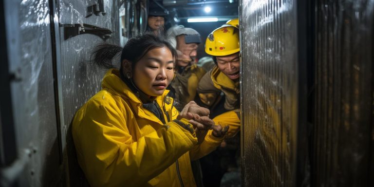 长沙女子冷库被困外卖员及时救援获赞