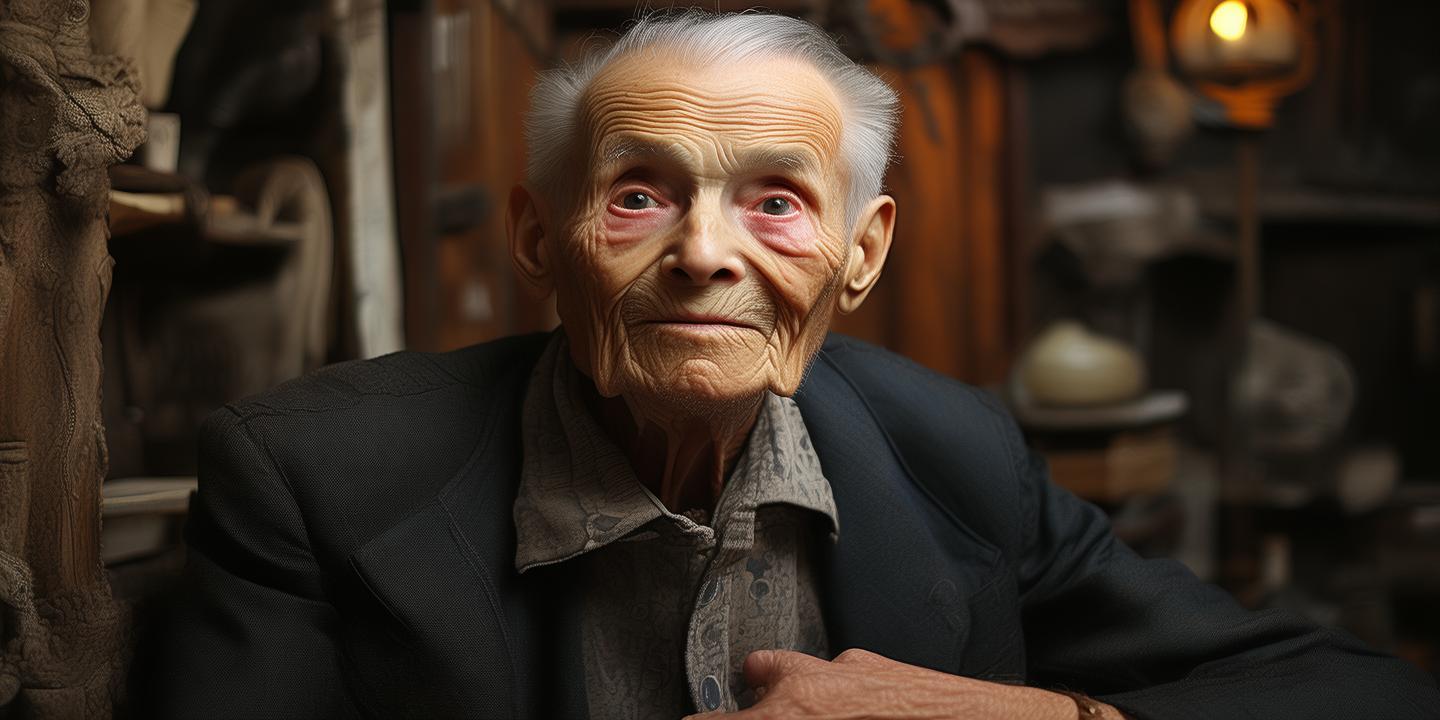 苗族老人奇特传统发型引热议 网友质疑梳到一边是否难受插图 苗族老人奇特传统发型引热议 网友质疑梳到一边是否难受