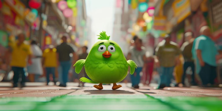 多邻国营收77倍5亿用户秘诀：小绿鸟IP吸睛策略