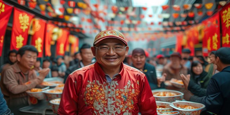 阅兵激发爱国情 串串店老板豪掷6万请客庆胜利