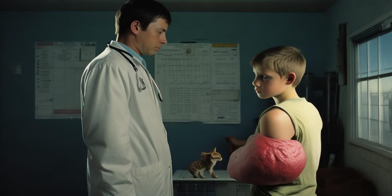 13岁男孩手臂长瘤确诊猫抓病 医生：常喂流浪猫是诱因