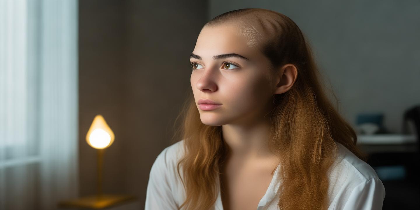 20岁女孩失恋一个月急速脱发 医生:精神压力诱发斑秃插图 20岁女孩失恋一个月急速脱发 医生:精神压力诱发斑秃