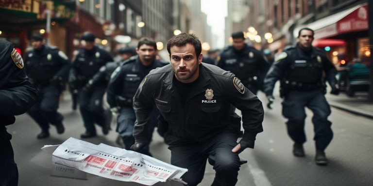 男子抢刮刮乐中410元落网 警方一小时破案