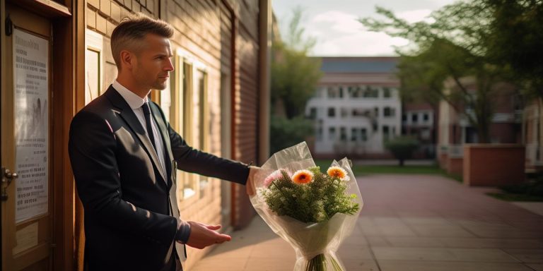 校长拦截教师节礼物 倡导廉洁教育新风尚