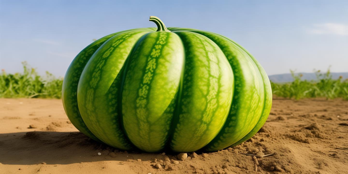 甘肃女子发现奇特瓜 外形似西瓜带冬瓜特征引网友好奇插图 甘肃女子发现奇特瓜 外形似西瓜带冬瓜特征引网友好奇