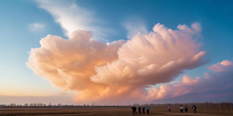 辽宁朝阳现罕见泡泡馄饨云 气象部门揭秘形成原因