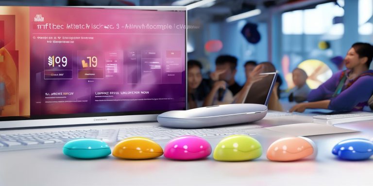 109元众筹 小米无线鼠标3彩色舒适版1200DPI三设备切换