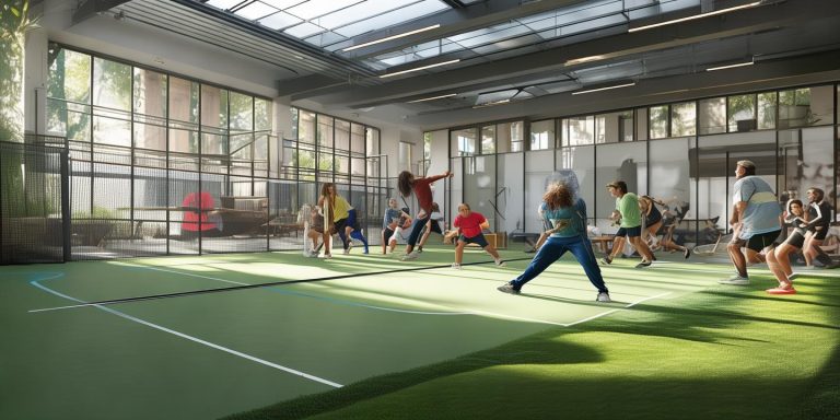 中产新宠室内网球匹克球高尔夫运动新风尚