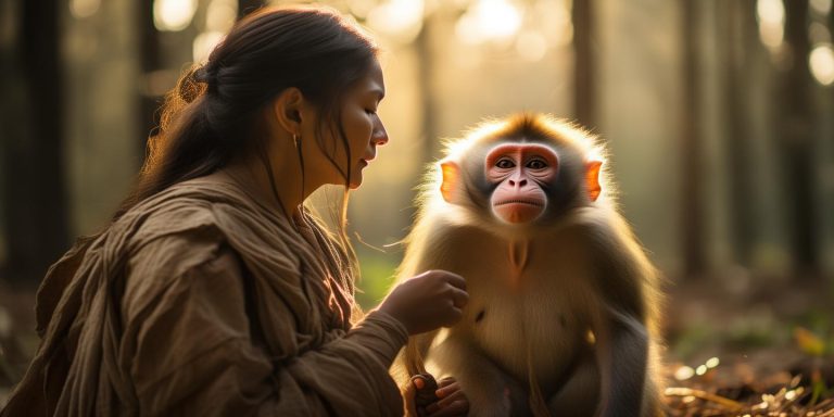 独臂猴被师太温柔教育背后温情故事引关注
