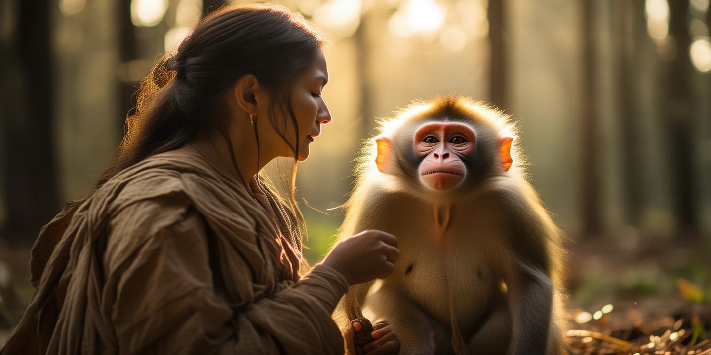 独臂猴被师太温柔教育背后温情故事引关注插图 独臂猴被师太温柔教育背后温情故事引关注