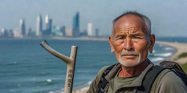 72岁老人40天沿海挑战1200公里 目标直指广州全运会