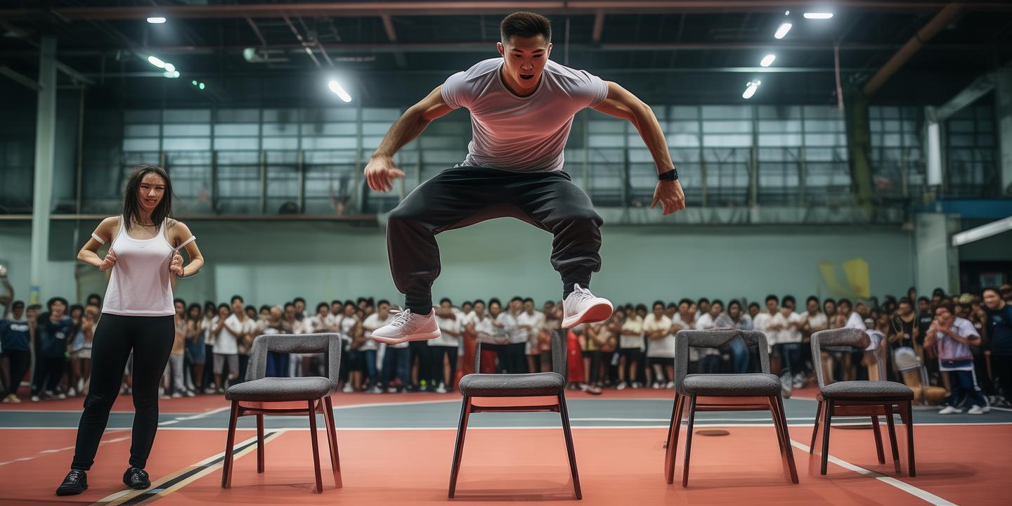 成都体育生跳越10把椅子女友见证 专业挑战引热议插图 成都体育生跳越10把椅子女友见证 专业挑战引热议