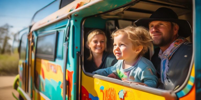 开房车游历两年不送孩子上幼儿园 妈妈称沉浸式教育更丰富