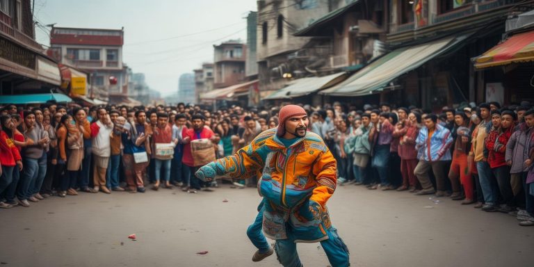 新疆外卖迟到真相：商家骑手街头斗舞引热议