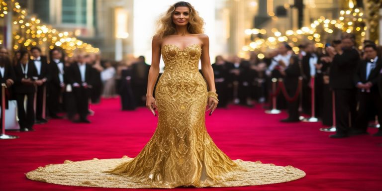 迪拜创纪录10公斤黄金礼服价值百万美元夺吉尼斯桂冠