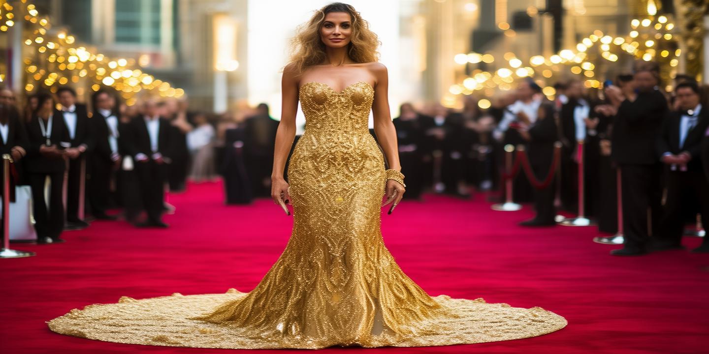 迪拜创纪录10公斤黄金礼服价值百万美元夺吉尼斯桂冠插图 迪拜创纪录10公斤黄金礼服价值百万美元夺吉尼斯桂冠