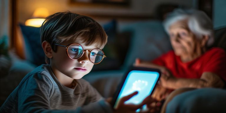 五岁男童1000度近视因手机哄睡引关注保护视力刻不容缓