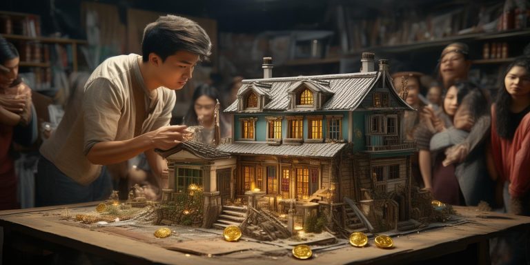 00后小伙200元成本老房微缩模型年入百万