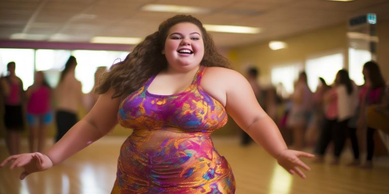 17岁“小胖丫”跳拉丁舞火出圈 打破身材偏见展自信