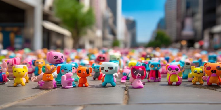 「小鼻嘎」迷你潮玩火爆，可爱小尺寸成消费新宠