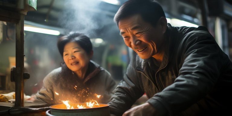 浙江早餐店老板触电 妻子抄油桶救夫获网友点赞