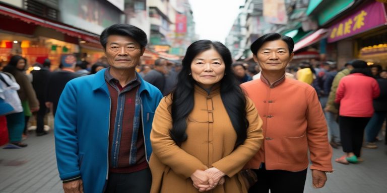 广东夫妻像复制粘贴走红 网友：真夫妻相太像了