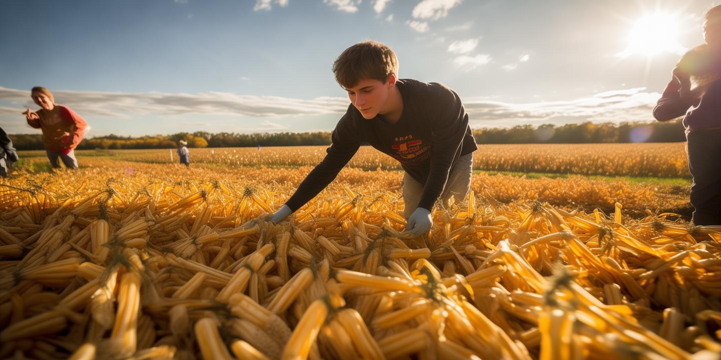 大学生国庆掰7天半玉米为父母减负引点赞插图 大学生国庆掰7天半玉米为父母减负引点赞