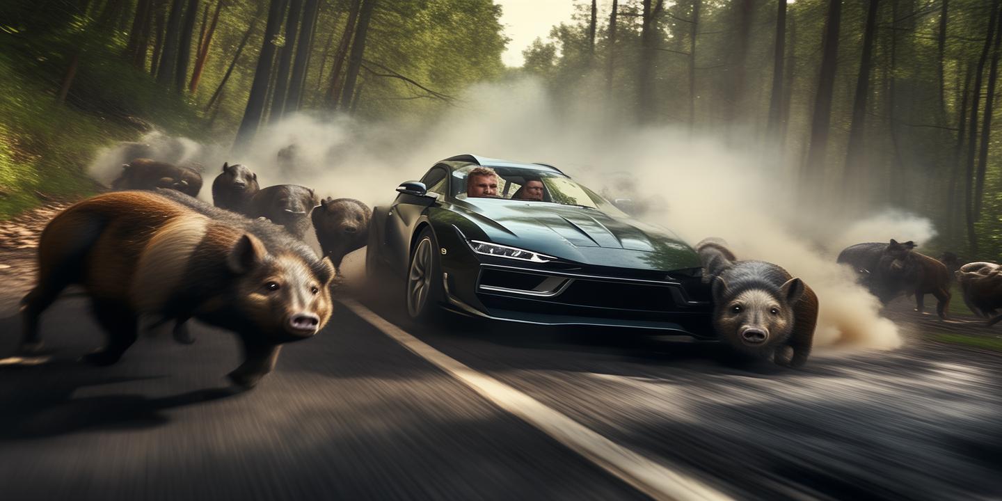 男子高速105公里撞野猪群 无伤亡已报保险插图 男子高速105公里撞野猪群 无伤亡已报保险