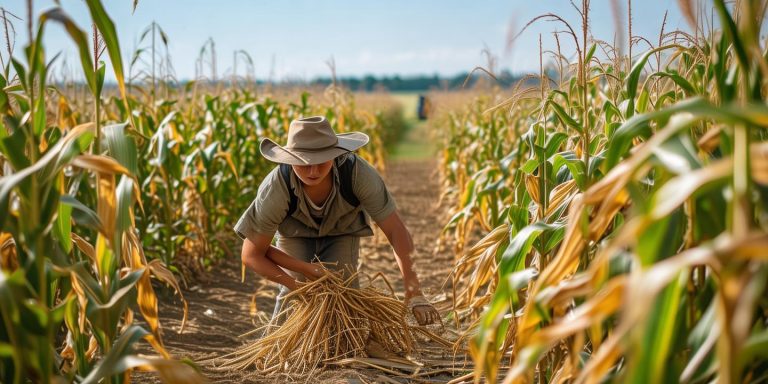 大学生国庆掰7天半玉米帮父母收割 懂事分担农活