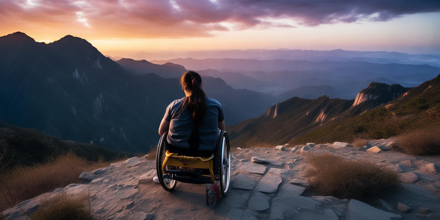 高位截瘫女孩55小时登顶泰山 创国内首例插图 高位截瘫女孩55小时登顶泰山 创国内首例