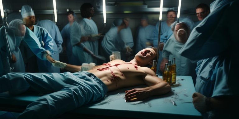 男子豪饮8瓶啤酒膀胱破裂6cm破口 医生紧急手术提醒饮酒适量