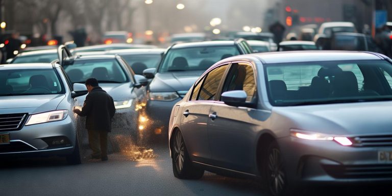 国庆提前返程10公里堵50分钟 刹车抽筋避堵反遇堵