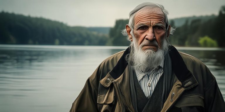 74岁钓帝日钓6小时 老脸晒成老抽色引关注