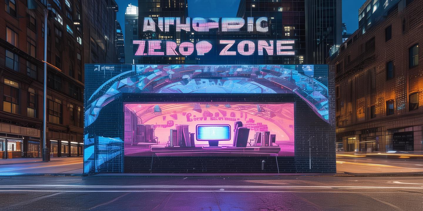 Anthropic纽约Zero Slop Zone：抵制低质AI内容，倡导深度思考