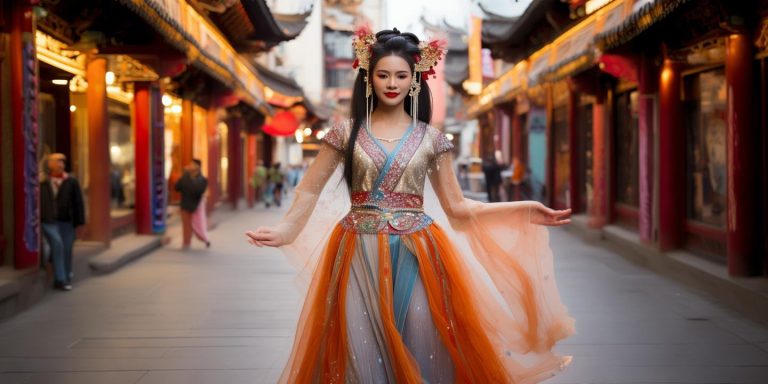 西安不倒翁小姐姐华丽变身胡璇舞姬 重返大唐不夜城惊艳亮相