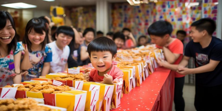 安徽马鞍山小朋友生日宴两桌肯德基成焦点 主人：孩子开心最重要
