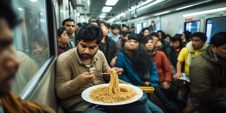深圳地铁禁止车厢饮食 印度人吃手抓饭引热议一视同仁