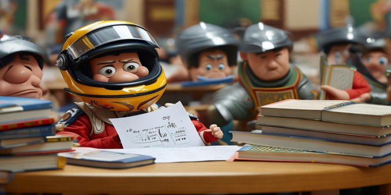 赛车手科目一43分遭调侃 文科难倒武状元