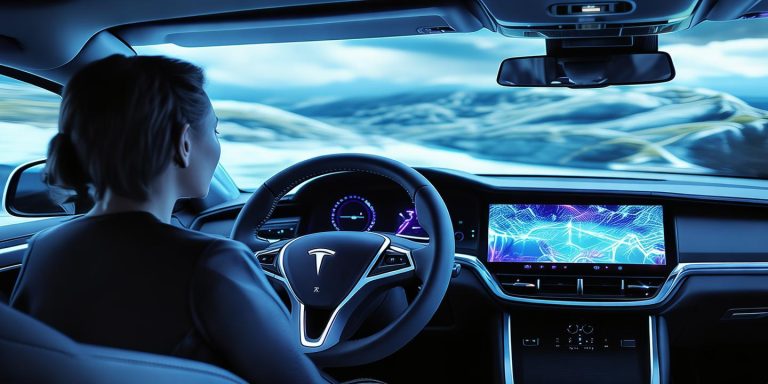 特斯拉Tesla Ride体验FSD与Grok AI互动 45分钟感受未来驾驶