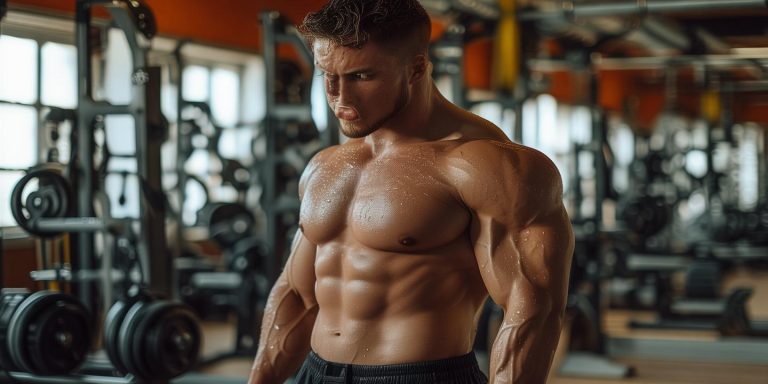 340斤男生练出8块腹肌打破纪录 健身圈新传奇