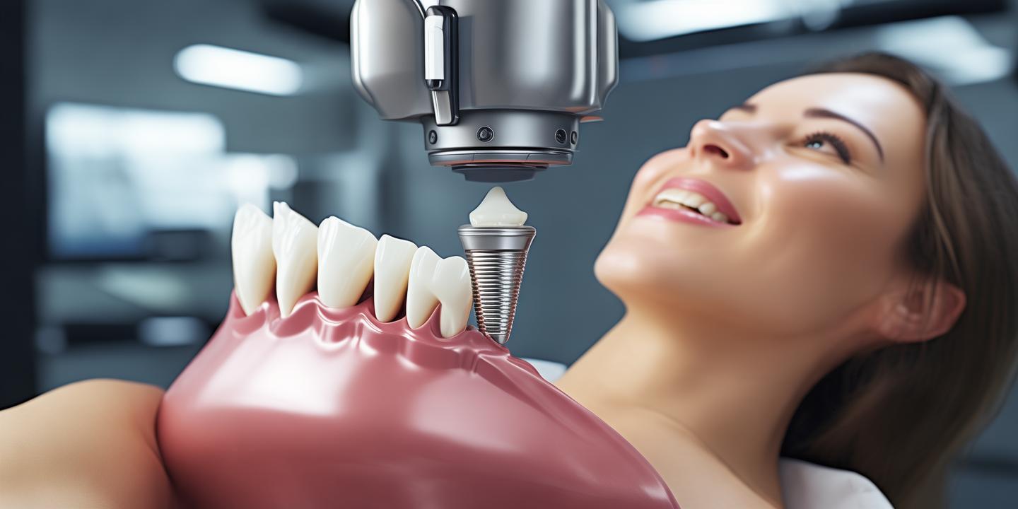 极简口腔黑科技3分钟种牙 当天戴牙快准舒适新体验