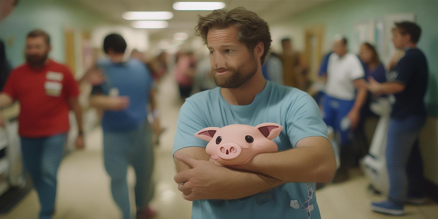 新手爸爸用猪肉记号笔防抱错引热议