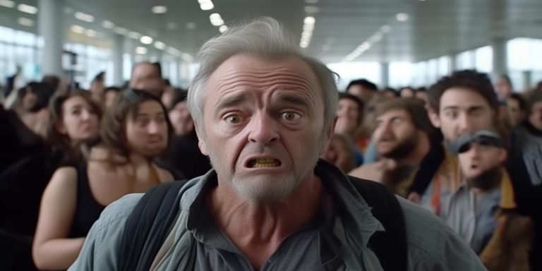 机场大叔不理解但照做走红 本人回应纯属意外