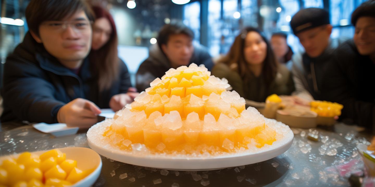 冬日美食新潮流固体杨枝甘露引领社交风