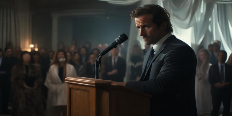 41岁男子办“半个葬礼” 女儿现场致悼词引关注