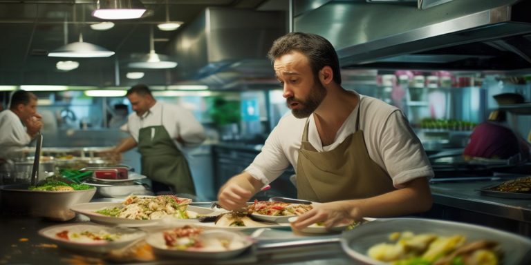 男子差评饭店40分钟未上鱼 监控还原8次上菜真相