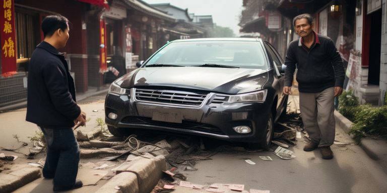河南周口新车胡同被大爷刮蹭2万维修费 车主无奈承担