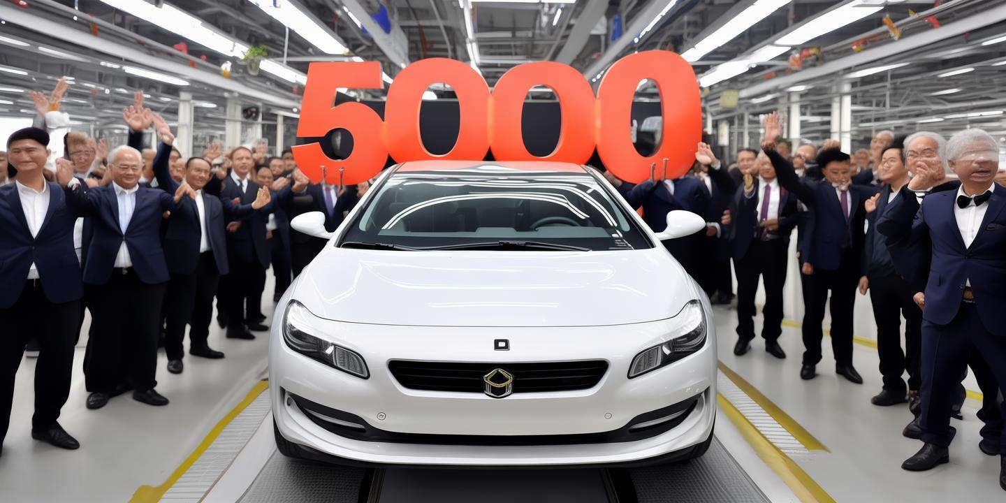 小米汽车第50万辆下线 王腾雷军齐祝贺见证伟大征程